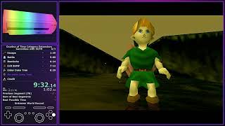 OoT Speedrun  Ganonless in 1406 [upl. by Anwat]