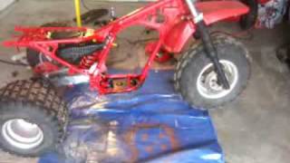 1985 Honda 200x ATC Build Part 1 [upl. by Nitsirc640]