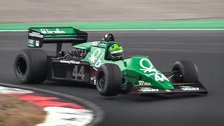 Tyrrell 012 F1 Car in action Cosworth DFY V8 Engine Sound [upl. by Haletta161]