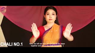 basic dancing foundation dancing sequence of Manipuri classical dance Chali [upl. by Itsuj]