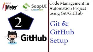 Code Management SoapUI amp JMeter  SetUp Git amp GitHub [upl. by Bortz169]