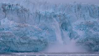 Hubbard Glacier Calving September 16 2024 Viking Orion [upl. by Trauner]