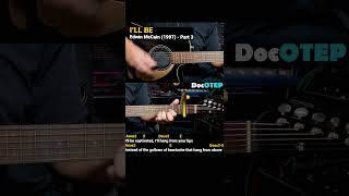 Ill Be  Edwin McCain 1997 Easy Guitar Chords Tutorial with Lyrics Part 3 SHORTS REELS [upl. by Issim]