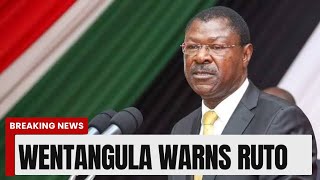 Tension Peaks Wentangula Storms Statehouse to Confront Ruto [upl. by Millman453]