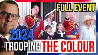 LIVE Trooping The Colour 2024 with the ROYAL ROGUE [upl. by Ivetts815]