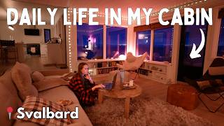 Daily life in Longyearbyen Svalbard︱organising our cabin shopping etc [upl. by Tiertza]