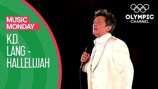 kd lang performs Hallelujah  Vancouver 2010 Olympics Opening Ceremony  Music Monday [upl. by Epillihp]