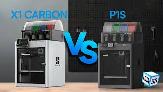 Comparação BAMBU LAB P1S vs X1 Carbon Qual é a melhor [upl. by Zetroc419]