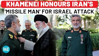 Iran Openly Mocks Israel As Khamenei Honours IRGC Aerospace Commander For Oct 1 Missile Attack [upl. by Orelee]