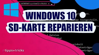 Windows 10 SDKarte reparieren [upl. by Foushee]