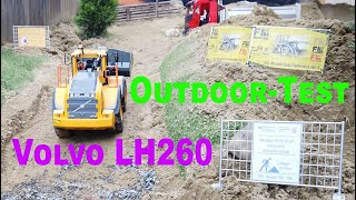 Fmelectrics Outdoor L260H Volvo Double E Radlader Elektrisch electric Toy Wheelloader 114 116 [upl. by Erdnua]