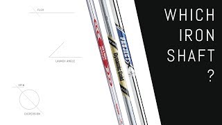 Project X vs Dynamic Gold vs Nippon Modus  Iron Shafts [upl. by Hamirak847]