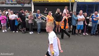 Ahoghill LSOW No14  Central Scottish 12th Parade  Larkhall  080723 4K [upl. by Lednyk460]