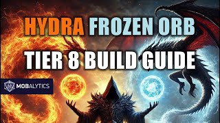 Hydra Winterglass can cook T8s  Build Guide  Diablo 4  S5 Sorcerer [upl. by Charil301]