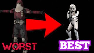 All Classic Battlefront 2 Classes Ranked WORST To BEST [upl. by Leifer]