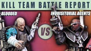 Inquisition vs Traitor Guard Kill Team Battle Report [upl. by Onibas]