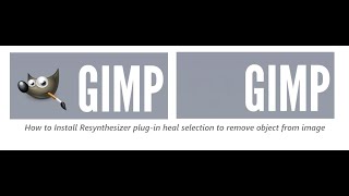 GIMP～スマート消去『Resynthesizer Plugin』の実力とは？～ [upl. by Nnaharas]