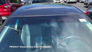 FW03621 Nissan Altima Solar Windshield [upl. by Arreik619]