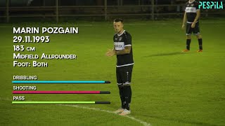 Marin Pozgain  28 years old midfield allrounder I PESPILA [upl. by Adnohral]