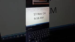 Current Date amp Time in Ms Word word tips excel tricks ytshorts usmantech45 [upl. by Secundas]