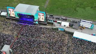 Lytham Festival drone flight [upl. by Nalor]