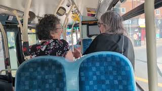 Cooling fan Journey on Arriva London T161 LJ60AVM  ADL Enviro 400 on the 217 to Waltham Cross [upl. by Kelsy617]