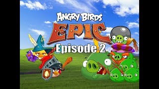 Angry Birds Epic RPG  Three Pig Bosses [upl. by Atterg]