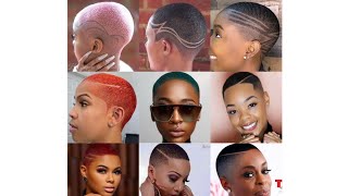 Beautiful Ladies Low Cut Short Hairstyles And Hair Cut Idea For Black Ladies [upl. by Sholom]