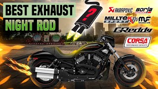 Harley Davidson Night Rod Exhaust Sound 🔥 ReviewCustomModsUpgradeModifiedAkrapovicRemusTab [upl. by Lepper468]