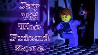 Lego Ninjago Stop Motion Jay Vs The Friend Zone [upl. by Aeli]