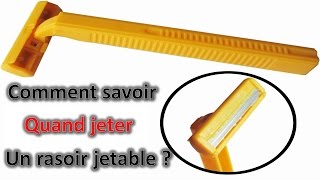 Comment savoir quand jeter un rasoir jetable [upl. by Munshi401]