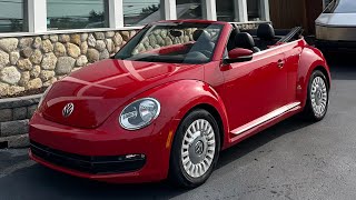 2015 Volkswagen Beetle Convertible only 28k original miles [upl. by Mireille307]