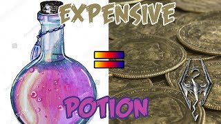 Skyrim Most Valuable potions [upl. by Nohtanoj]