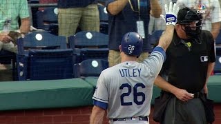 LADPHI Utley receives warm ovation in Philadelphia [upl. by Rawdon]