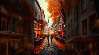 Tallinn Estonia  Autumn Season  AI Art Inspired by Tallinn [upl. by Duwalt727]