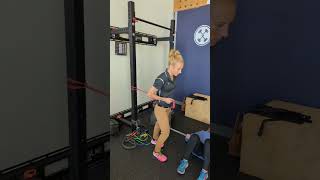 Standing Multifidus Activation by Dr Amanda Smith [upl. by Elleirb]