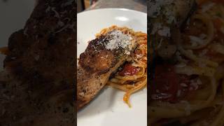 Easy tomato capers pasta recipe amp Stuffed mushrooms [upl. by Jeddy]