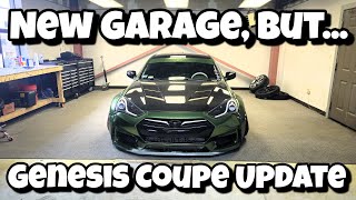 I Finally Got A New Garage But And Whats Been Going On With The Genesis Coupe [upl. by Asselam]