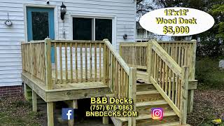 BampB Decks TV Commercial 2024 Hampton Roads Virginia [upl. by Dao765]