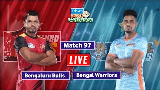 PKL Live  Pro Kabaddi 2022 Live  Bengal Warriors vs Bengaluru Bulls Live BEN vs BLR Live Kabaddi [upl. by Arikat292]