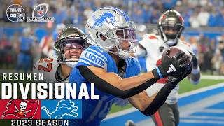 Tampa Bay Buccaneers vs Detroit Lions  Ronda Divisional  Resumen NFL en español  NFL Highlights [upl. by Thormora]