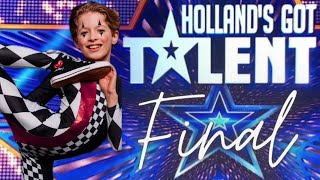 Final  Hollands Got Talent 2023  Contortion Heads Will Roll by Yeah Yeah Yeahs [upl. by Pentheam]