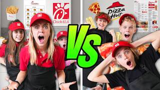 We Opened A Real Pizza Hut and ChickFilA Restaurant In Our House [upl. by Viveca]