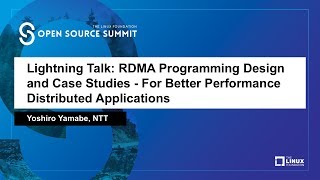 Lightning Talk RDMA Programming Design and Case Studies  For Better Performance Distributed [upl. by Addiel]