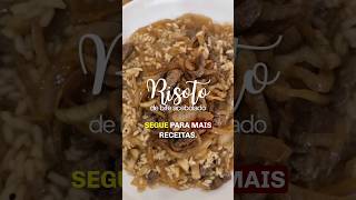 RISOTO DE BIFE ACEBOLADO  uma combinação incrível para o seu dia [upl. by Cai]