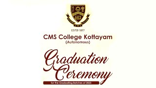 Graduation Ceremony 2023  CMS College Kottayam [upl. by Eblehs41]