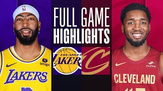 Game Recap Lakers 121 Cavaliers 115 [upl. by Macy]