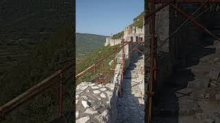 Magnificent view from the city wall of Ston Croatia [upl. by Mure]