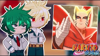 MHA React to Naruto  Gacha Life  MHA [upl. by Best]