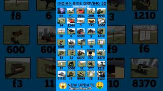 All New Cheat Code ✅💥 Indian Bikes Driving 3d New Update shorts short [upl. by Merissa]